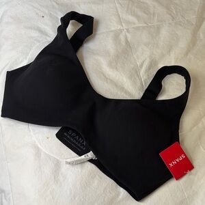 SPANX Black Seamless Bra